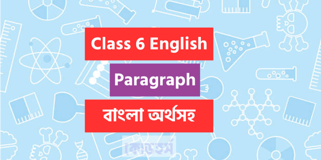 A Rainy Day Paragraph Class 6 (PDF)