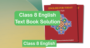 Class 8 English Unit Solution